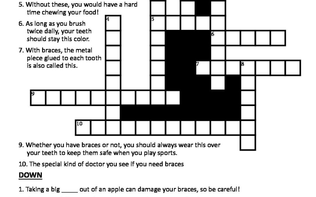 riverton-ut-orthodontist-printable-crossword-puzzle